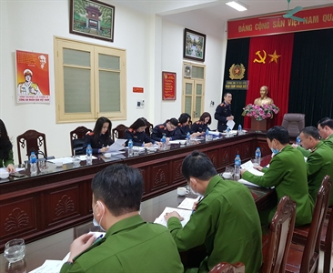 Phòng 8 tiến hành trực tiếp kiểm sát việc tạm giữ, tạm giam Quý I/2021 tại...